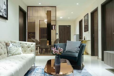 49th floor, 3-Cozy Bedrooms, The PEAK, #PhnomPenh