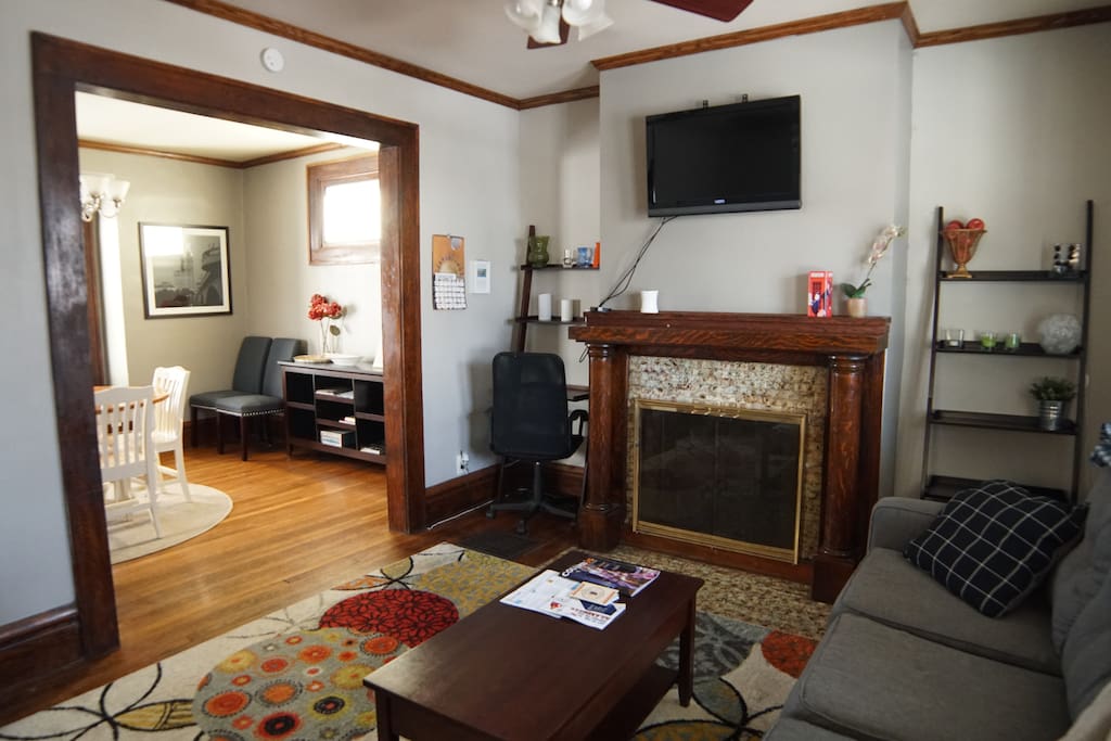 The Gathering House provides guest with big open spaces and a warm, homey feel!