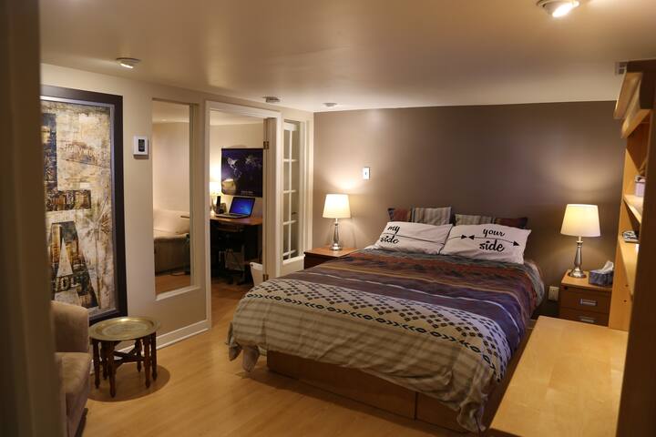 Very nice Studio with bedroom, living room, kitchen