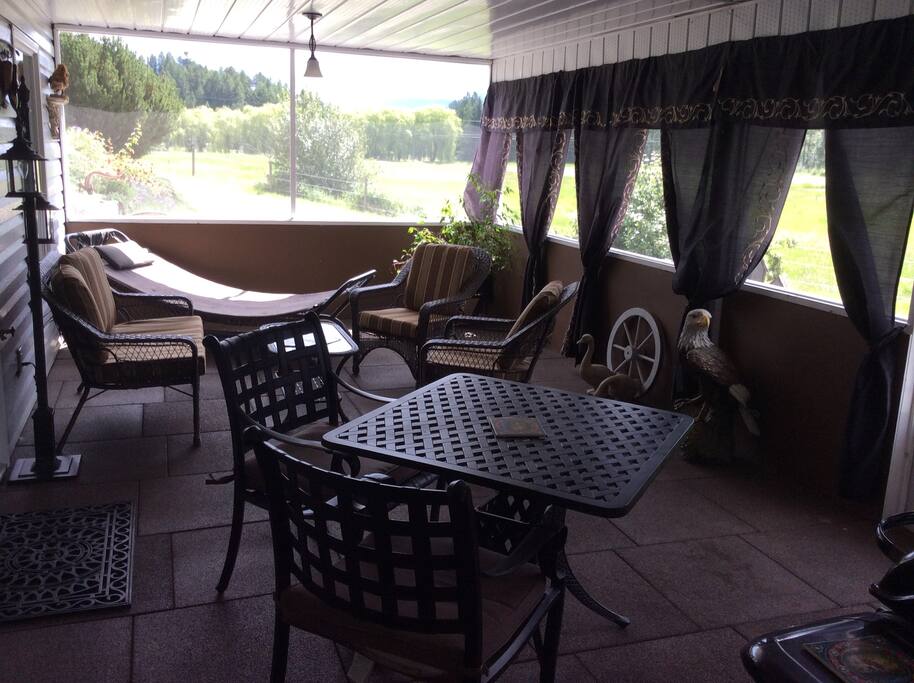 Farm House Lower Suite patio