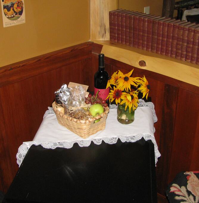 Wine and treats!