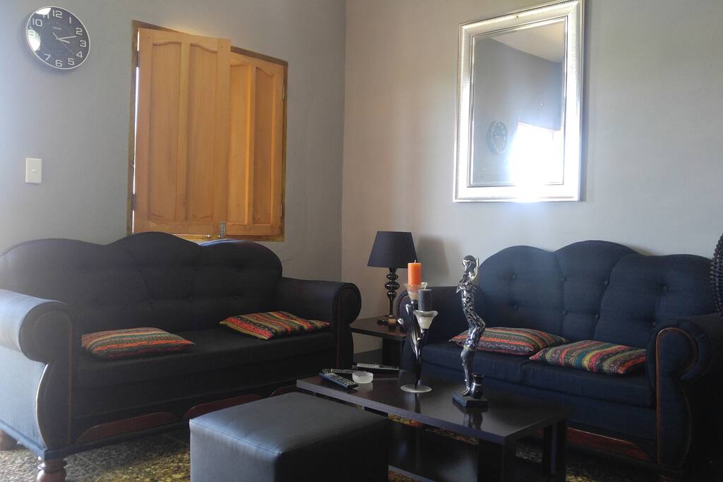 Sala principal de la casa