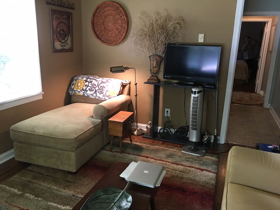 A peaceful space to come home to after seeing all of the great things Nashville has to offer.