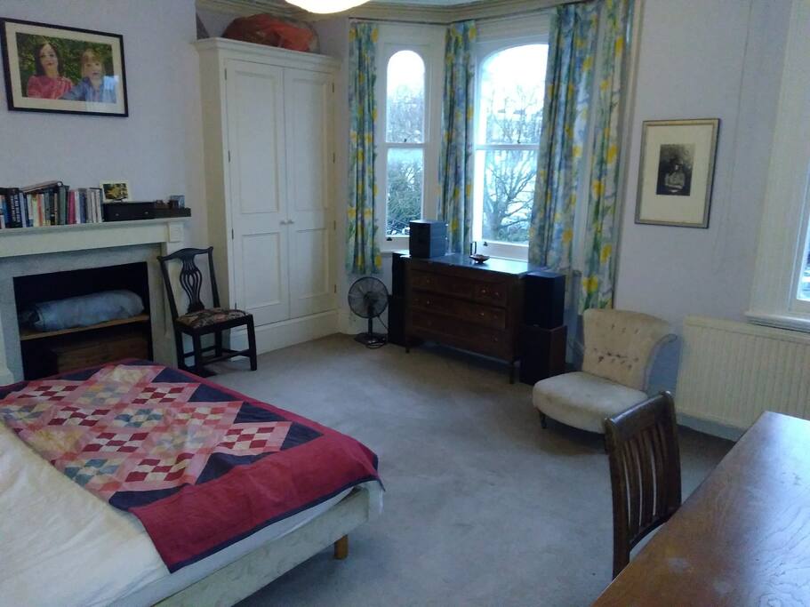your bedroom - king sized double bed