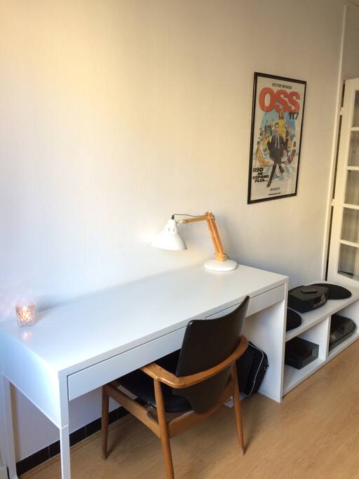 Bureau spacieux avec Wifi