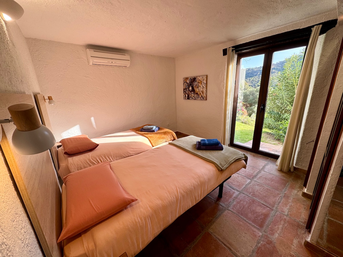 Bedroom 2 of 10. Carmen’s lower floor bedroom 