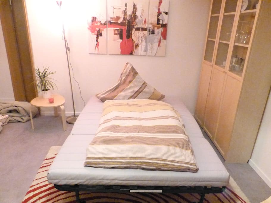 Wohnbereich mit Schlafsofa