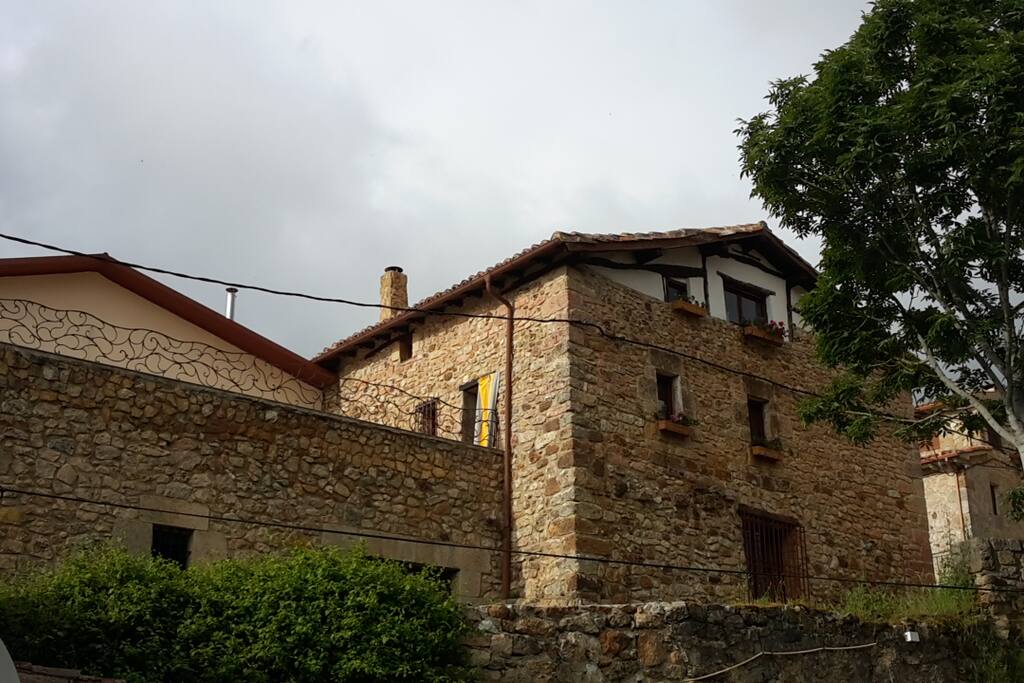 Vista exterior de la casa