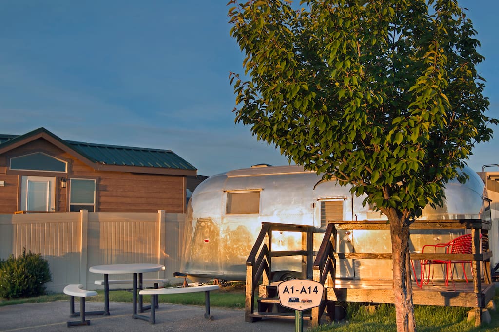 Escape to your Airstream retreat at the end of a long day of sightseeing!