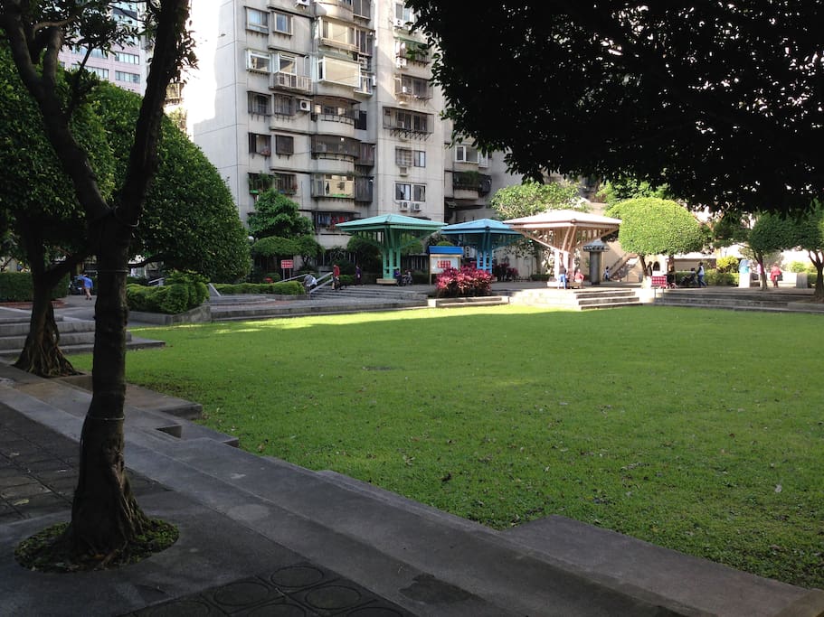 社區安全靜謐,是台北市的極稀少的世外桃源