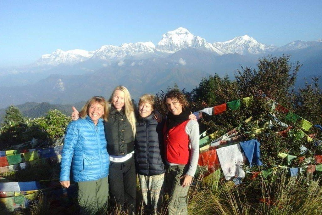 Views of Annapurna from Sarangkot