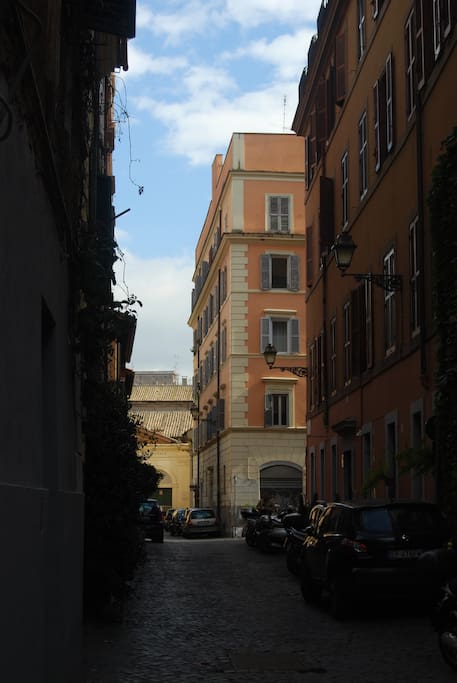 The building