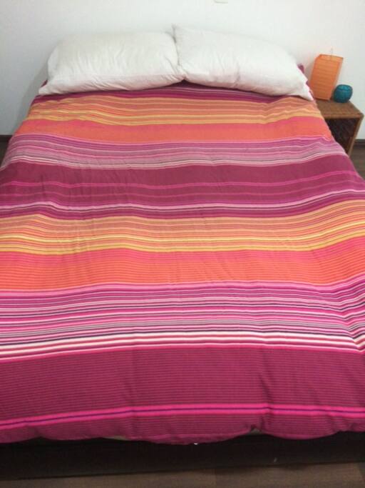 Full bed.