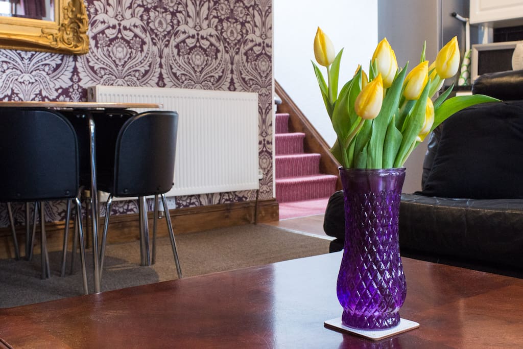 The spacious apartment provides a relaxed, homely atmosphere.