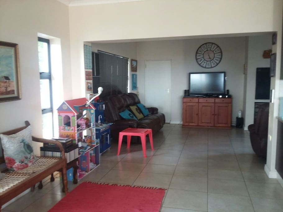 Dining room and one living area