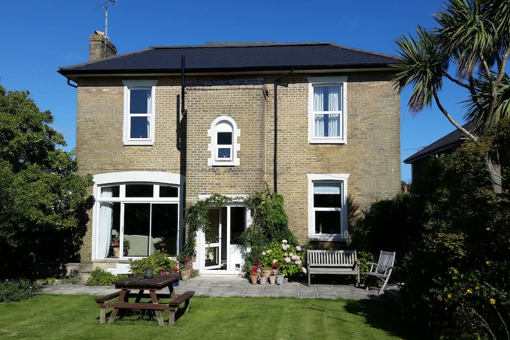 rear of house