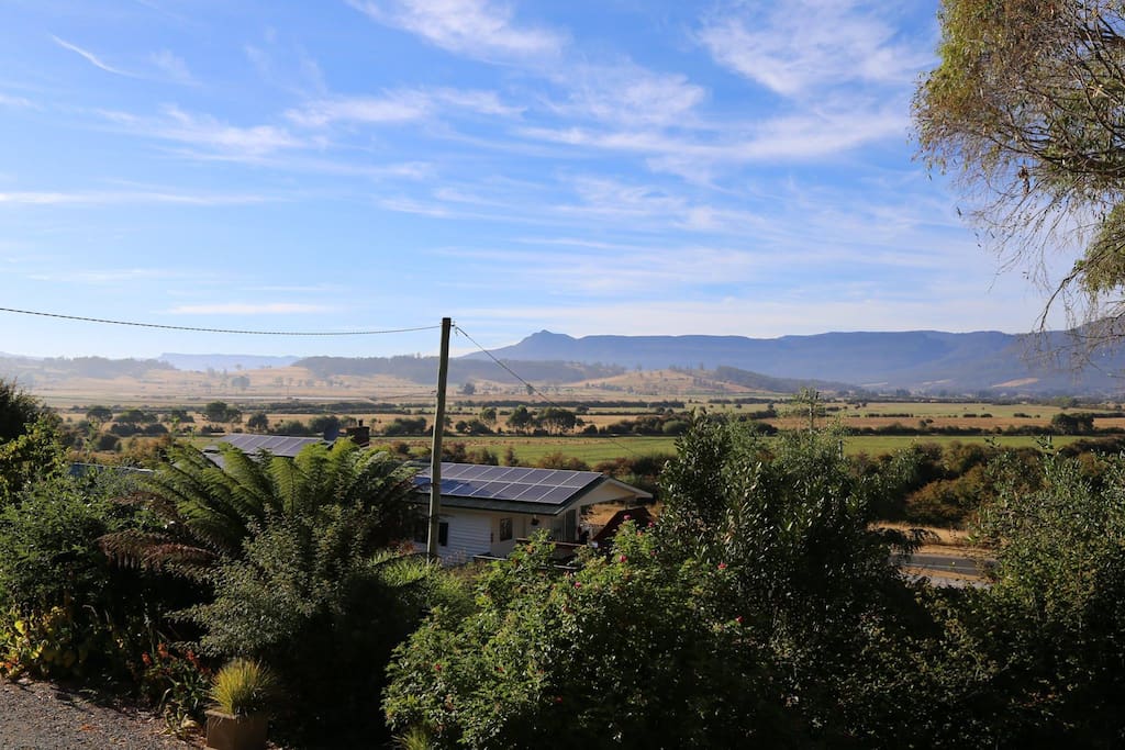 The Great Western Tiers and The Farmhouse