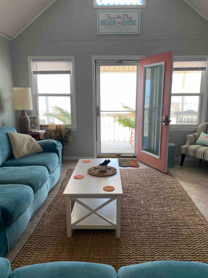 “Seas The Day”: Full Ocean View - Holden Beach, NC