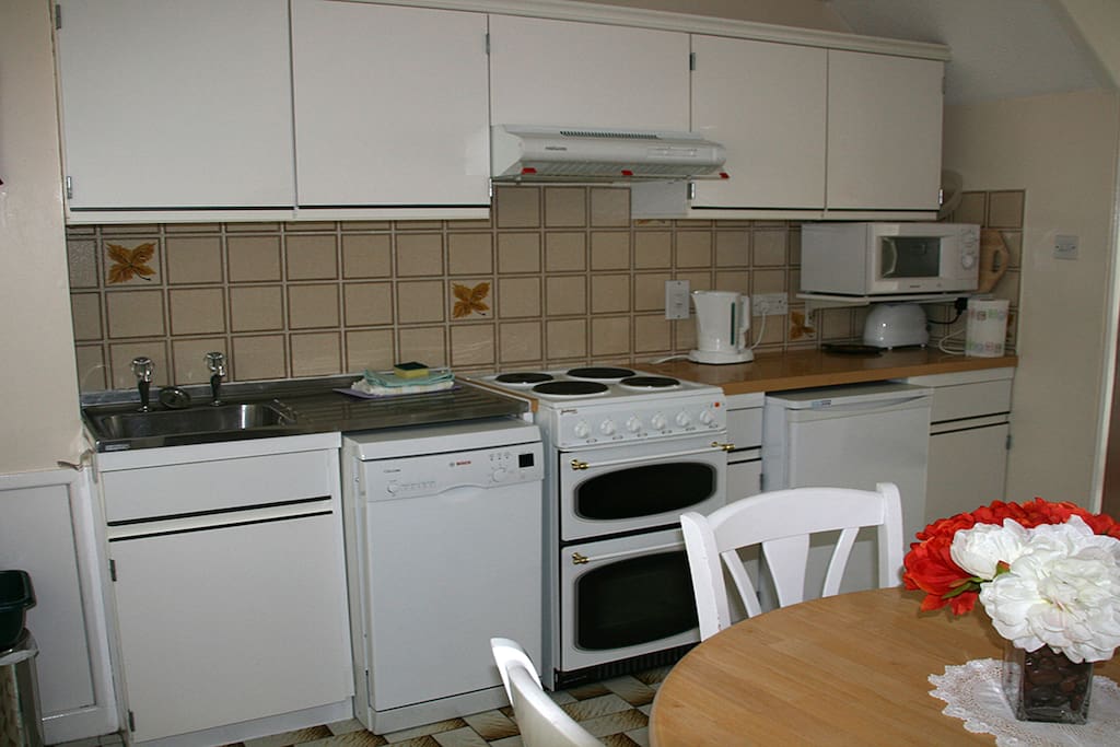 Well equipped kitchen