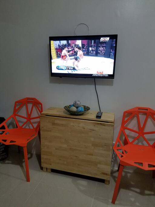 Space saving dining furniture