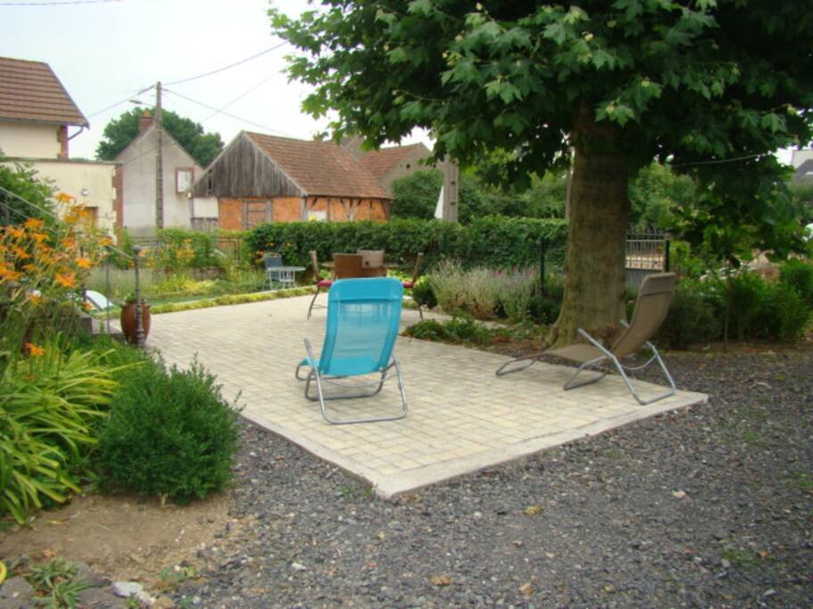Terras + tuin