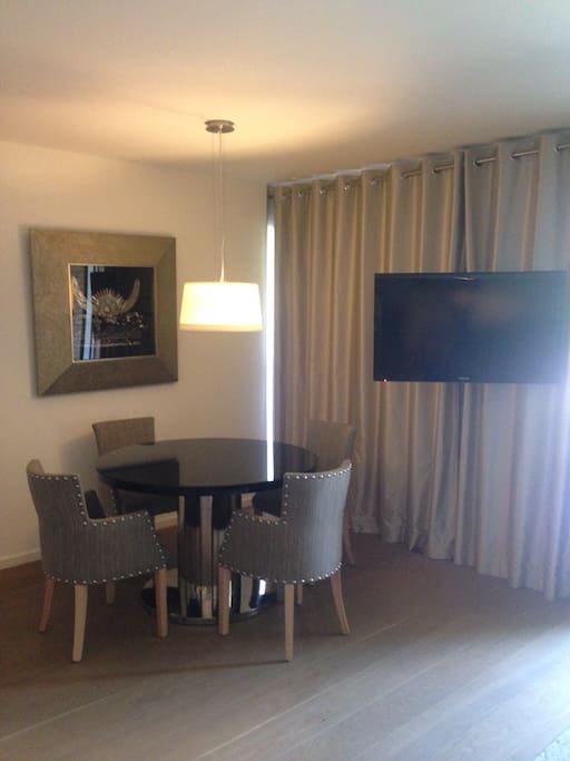Dining Table in the living room