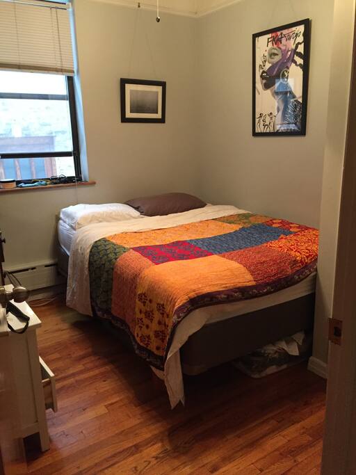 Bedroom with queen bed