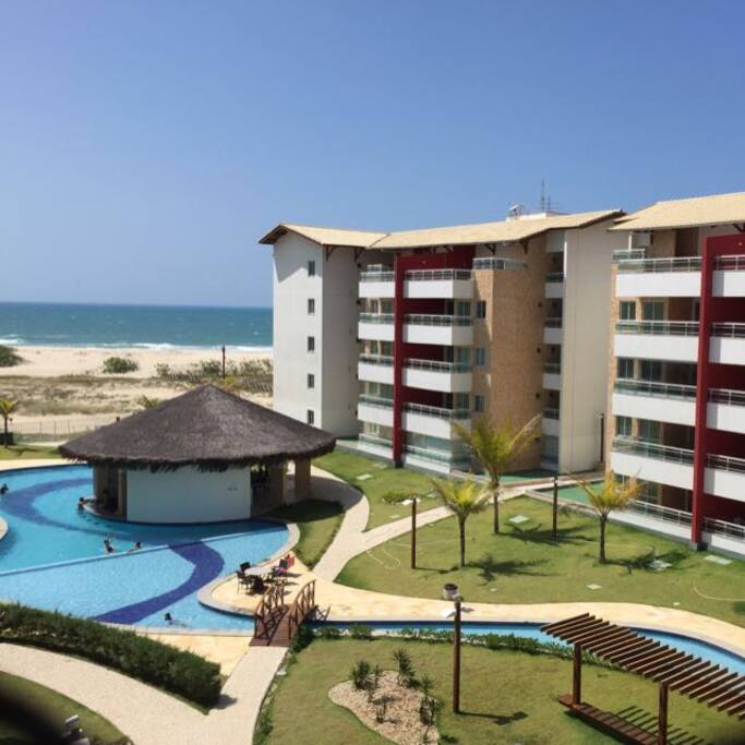 Vista geral do condomínio