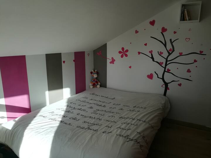 Chumba 1 cha kulala ghorofani