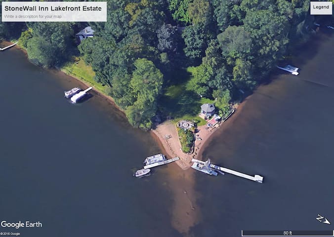 250 ‘ Sandy Beach 4 Bdrms Quite Lake-Stillwater