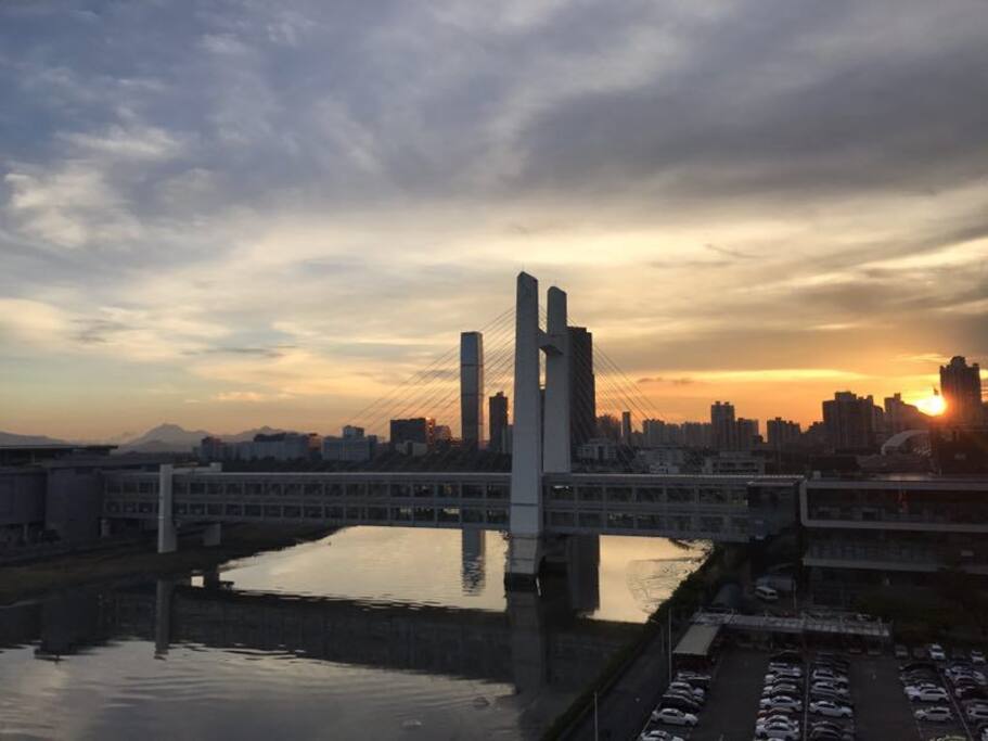 窗外景色