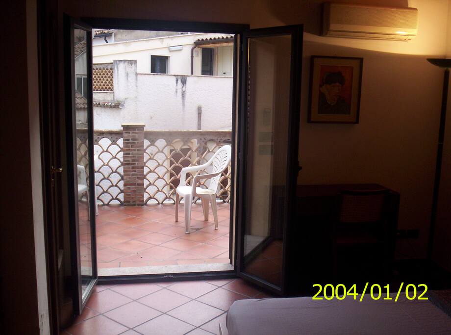 terrazzino piano secondo
