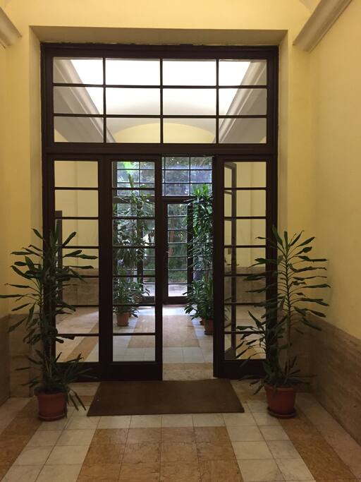 Building's hall