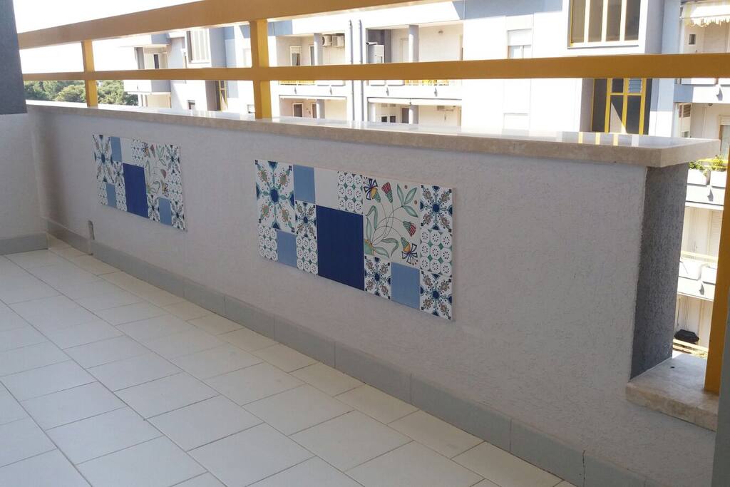 balcone vista mare