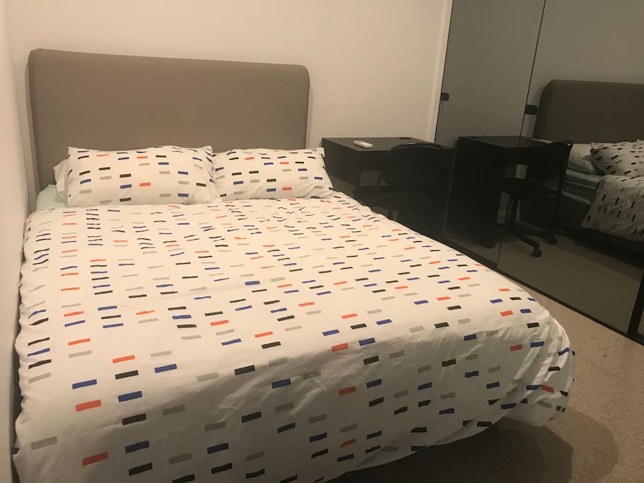 Bedroom on listing - View from entrance