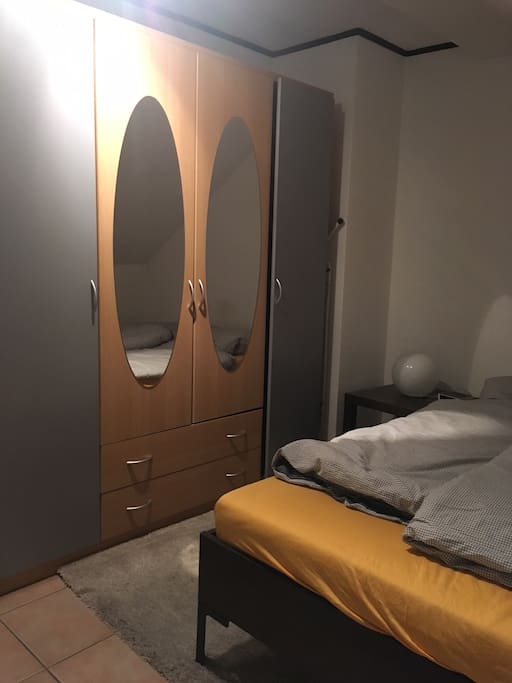 Big closet in sleeping room
