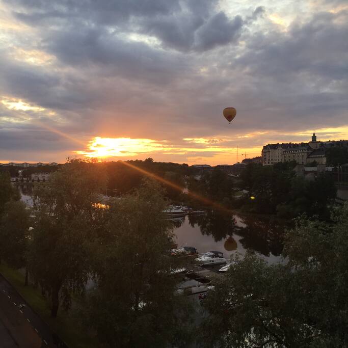 View from balcony
