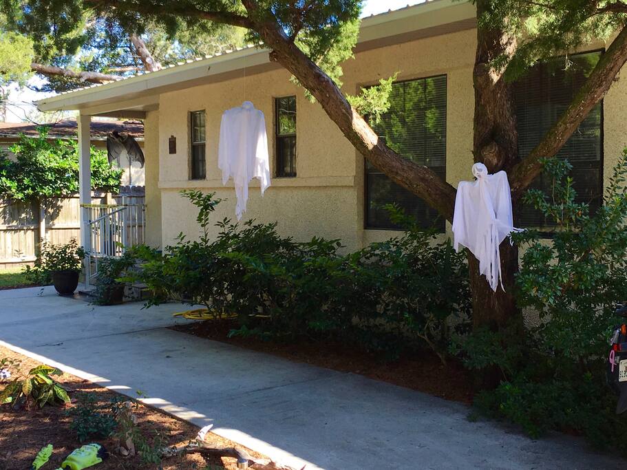 Decorated for Halloween