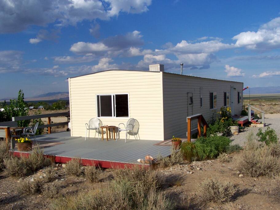 Enjoy the views from End of the Trail...er's private deck