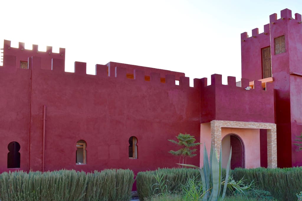 Front of the riad