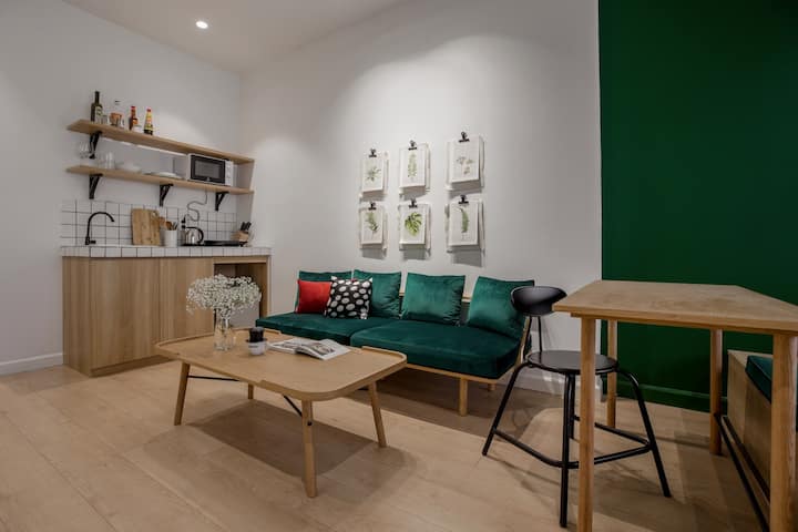 Botanist Lab cozy studio in Tan Dinh by CIRCADIAN
