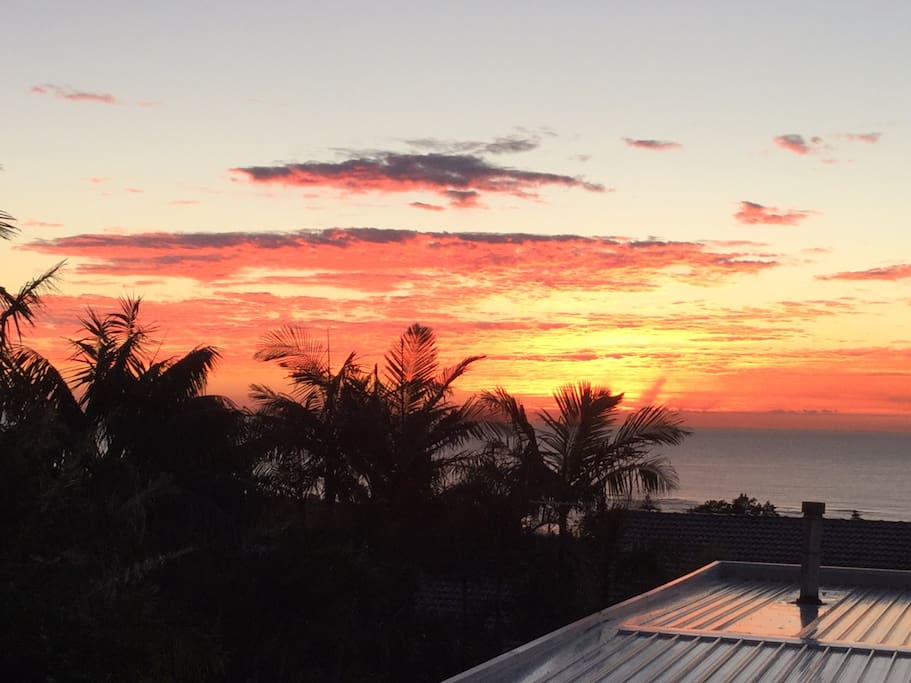 Beautiful sunrise