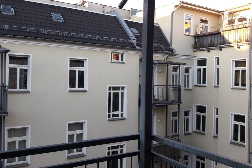 View from the balcony
