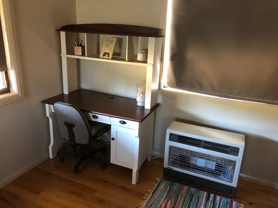 Space for using a laptop
