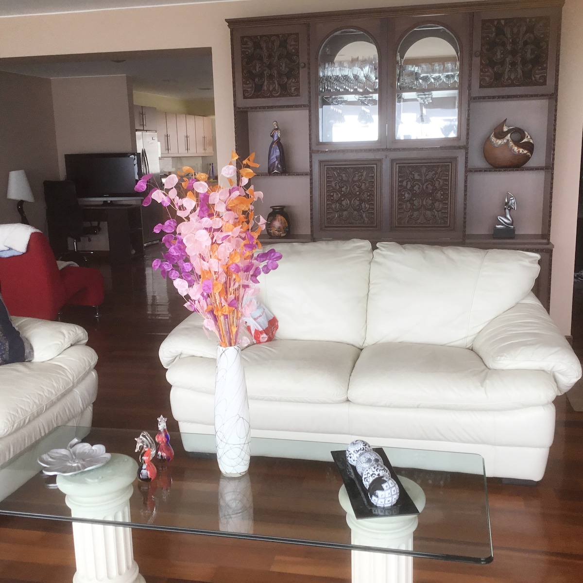 جزء من غرفة المعيشة 