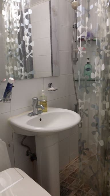 The bath room
