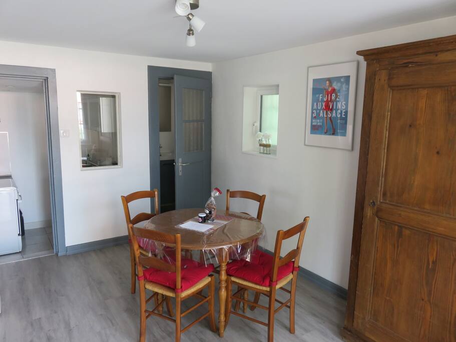 Espace pour déjeuner