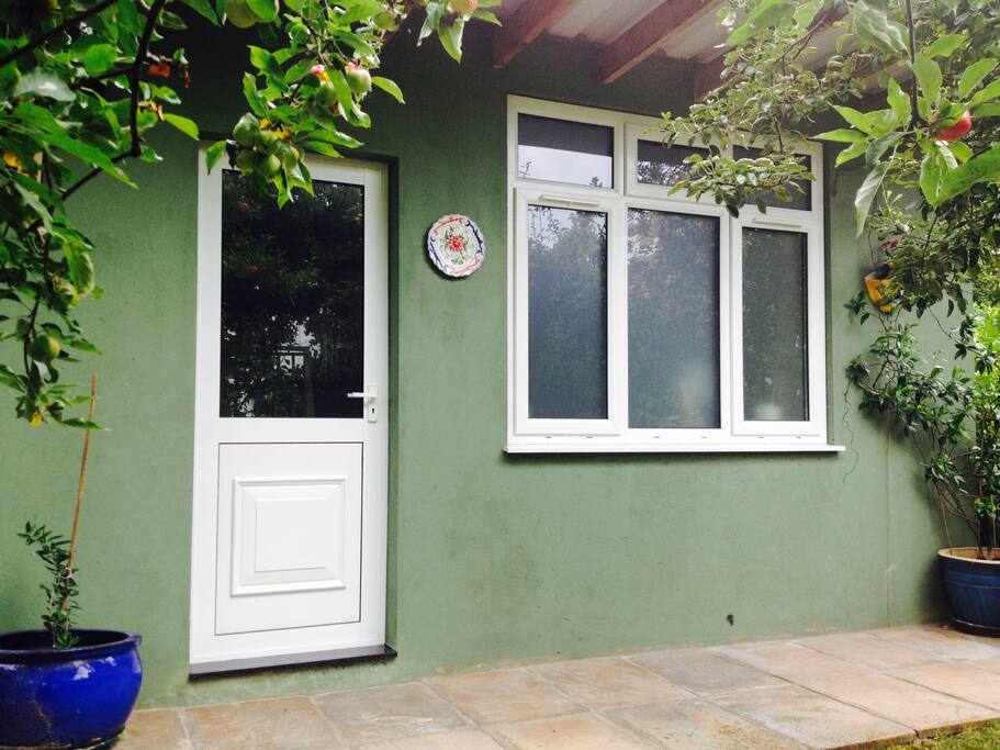 Entrance to the private room.