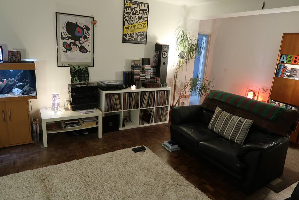 Living Room - There are two sofas (one is behind me)