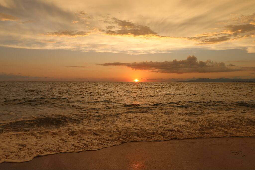 Puerto Vallarta Magical Sunsets viewed from Solarium